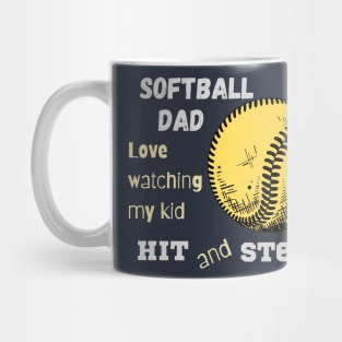 Softball dad Mug